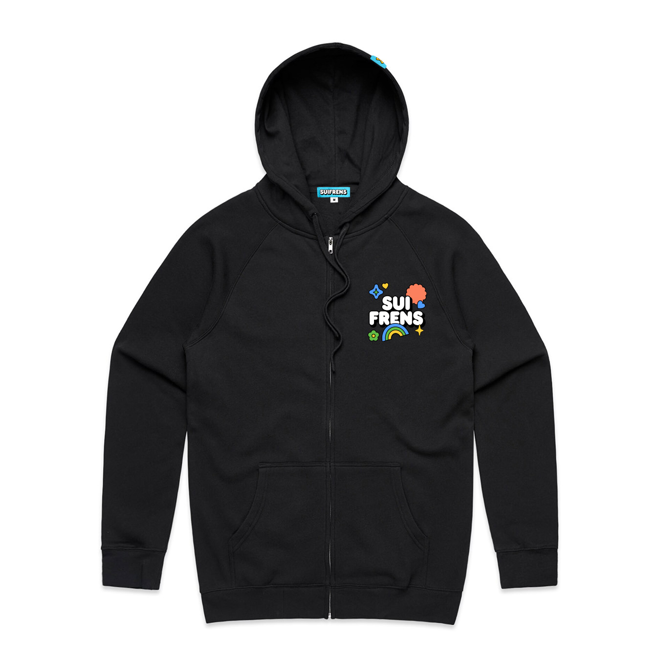 Rainbow Zip Hoodie
